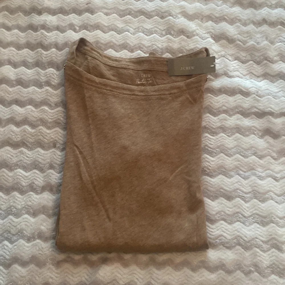 J. Crew Tan Tee Size XS